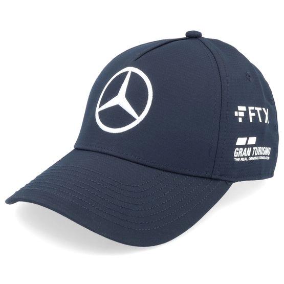 Cap Kids Mercedes F1 Lewis Driver Black Adjustable - Formula One - Schwarz
