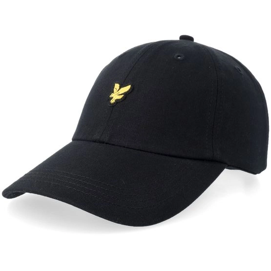 Cap Baseball Cap Jet Black Dad Cap - Lyle & Scott - Schwarz