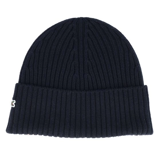 Mütze Side Patch Black Cuff - Lacoste - Schwarz