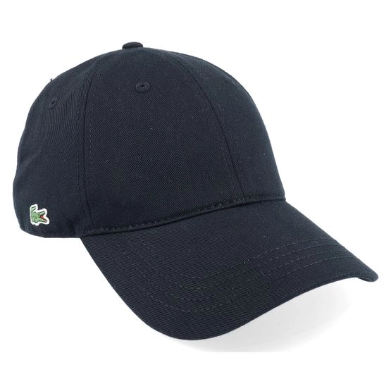 Cap Side Patch Black Dad Cap - Lacoste - Schwarz