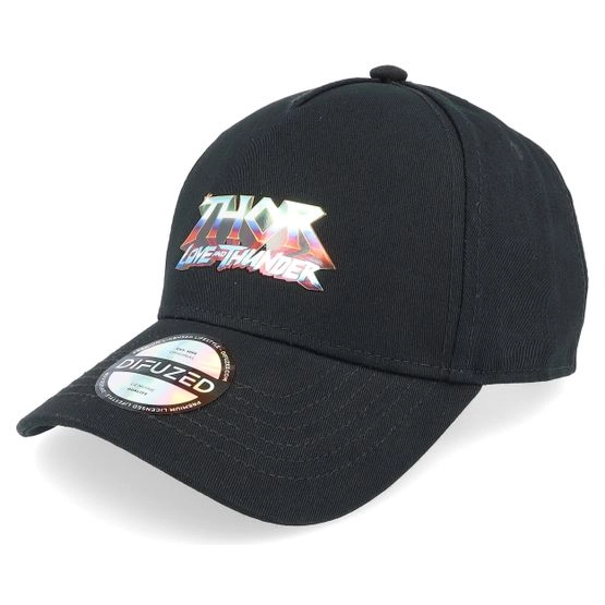 Cap Marvel Thor Black Adjustable - Difuzed - Schwarz