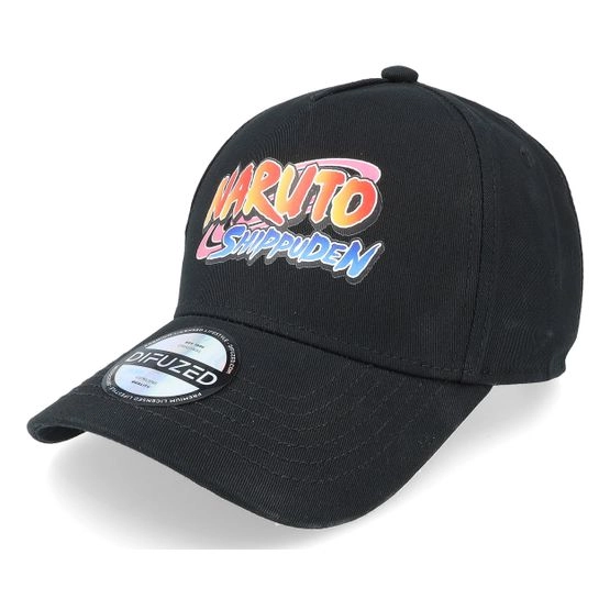 Cap Naruto Shippuden Men's Cap Black Adjustable - Difuzed - Schwarz