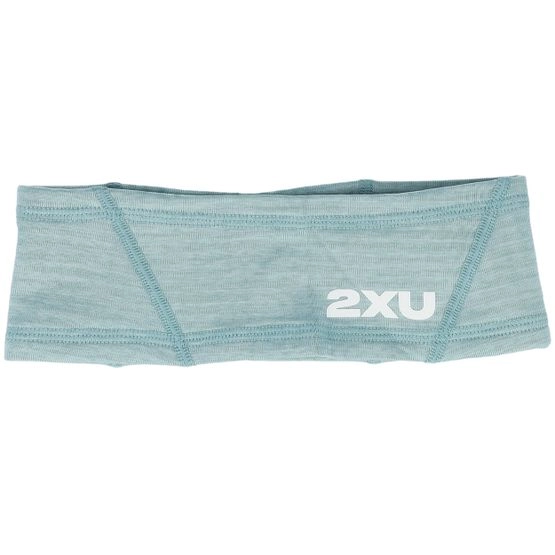 Mütze Ignition Chambray/White Reflective Headband - 2XU - Grün