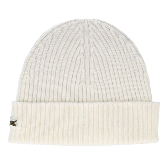 Mütze Bonnet Flour Cuff - Lacoste - Weiss