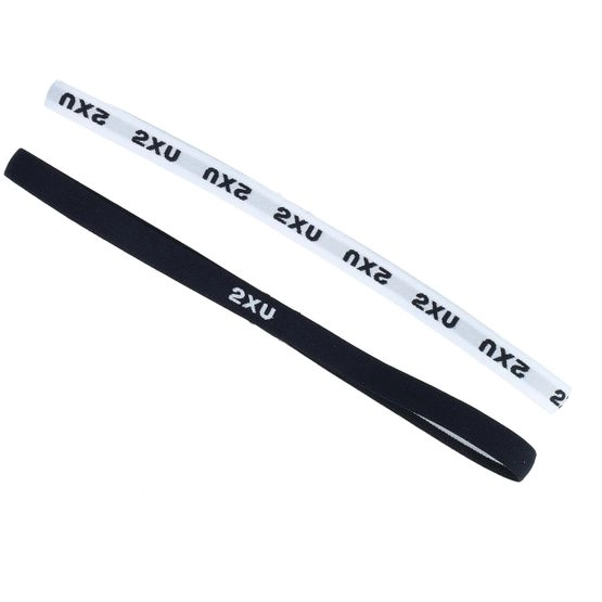 Mütze 2 Pack Skinny Black/White Headband - 2XU - Schwarz