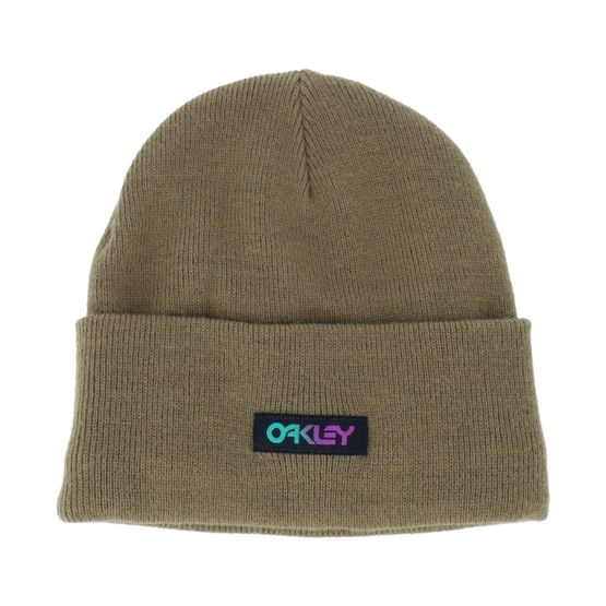 Mütze B1b Gradient Patch Beanie Army Green Cuff - Oakley - Grün