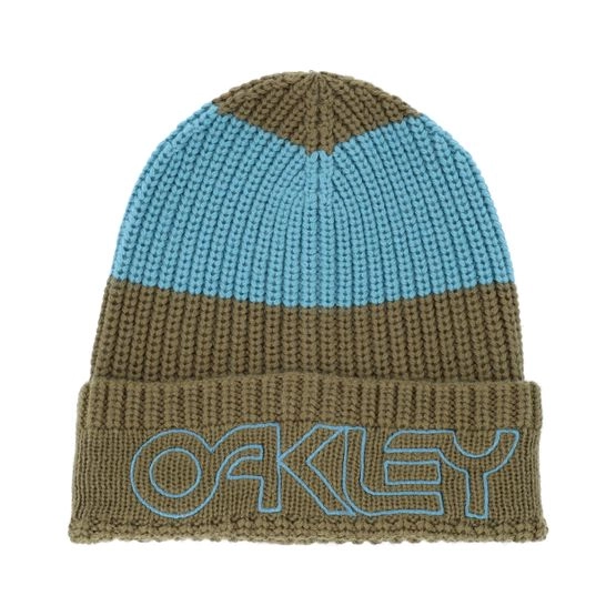 Mütze Tnp Deep Beanie Army Green Cuff - Oakley - Grün