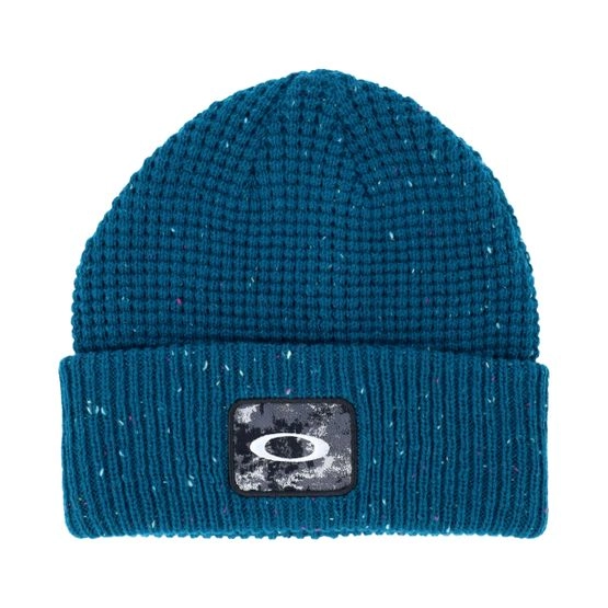 Mütze Ellipse Patch Waffle Beanie New Balsam Cuff - Oakley - Blau