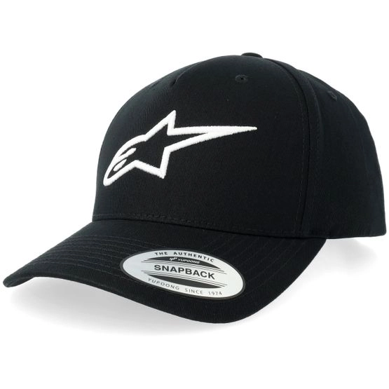 Cap Ageless Black A-Frame Adjustable - Alpinestars - Schwarz