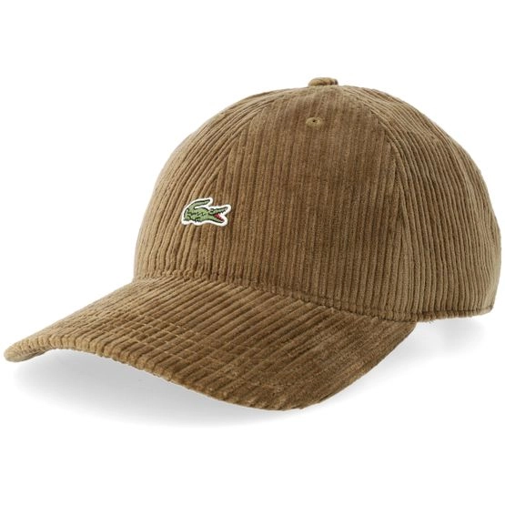 Cap Adult Woven Mascara Brown Dad Cap - Lacoste - Braun