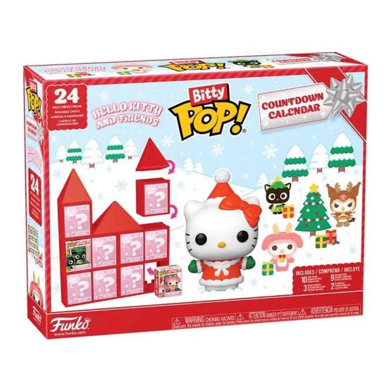 Collectible Figures Bitty Pop! Hello Kitty Advent Countdown Calendar - Funko - Schwarz
