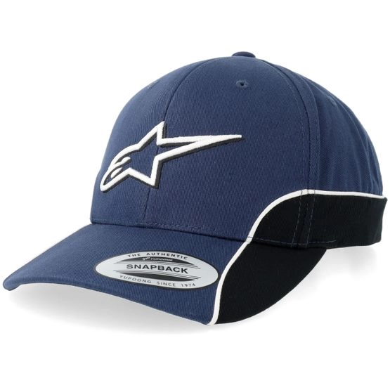 Cap 500 Hat Navy/Black Adjustable - Alpinestars - Blau