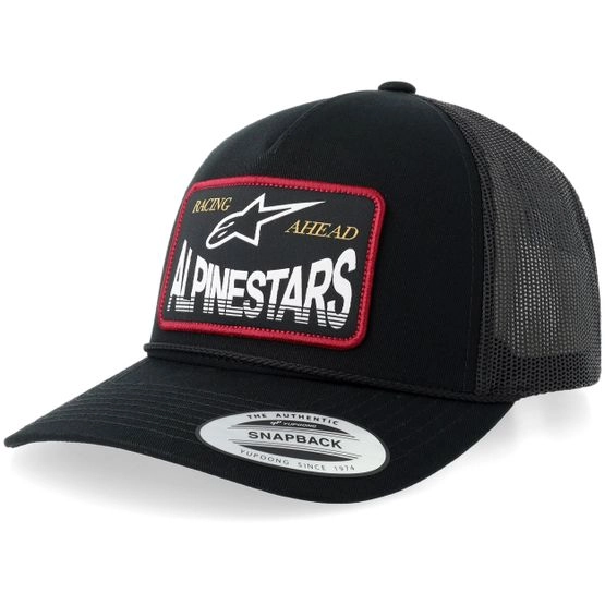 Cap Hemmngs Ht Black/Black Trucker - Alpinestars - Schwarz