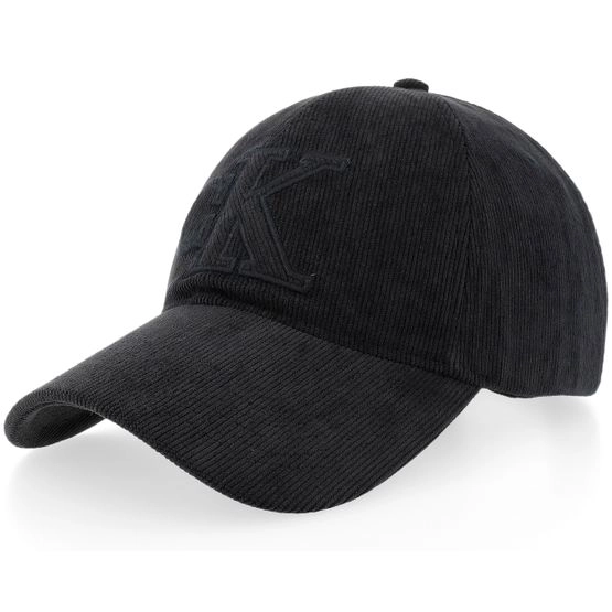 Cap Corduroy Seasonal Story Black Dad Cap - Calvin Klein - Schwarz