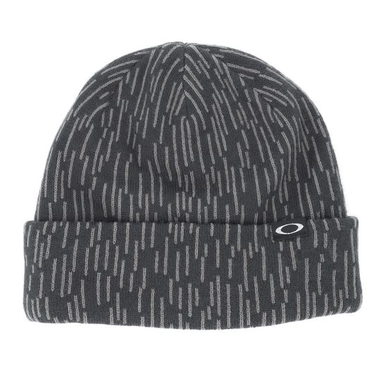 Mütze Fleece-lined Graphic Beanie​ Rain Camo Black Cuff - Oakley - Schwarz