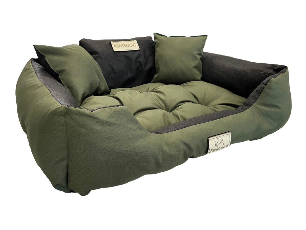 KINGDOG Hundebett, wasserdicht und langlebig, SML XL XXL 3XL, 8 Farben! XXL armee grüne
