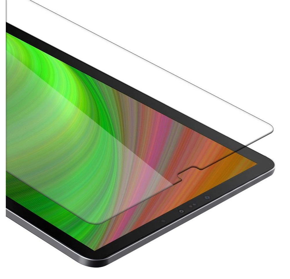 Cadorabo Panzer Folie für Samsung Galaxy Tab S4 (10.5" Zoll) T830 / T835 Schutzfolie in KRISTALL KLAR Gehärtetes (Tempered) Display-Schutzglas in 9H Härte mit 3D Touch Kompatibilität