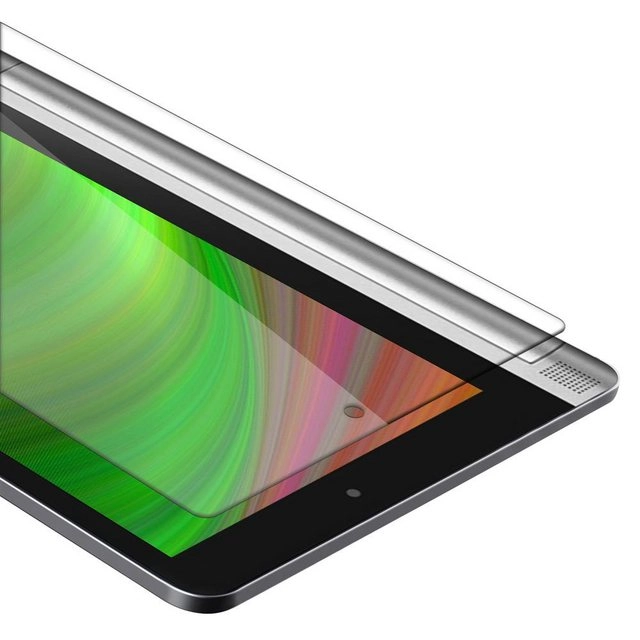 Cadorabo Panzer Folie für Lenovo Yoga Tab 2 (10.1" Zoll) Schutzfolie in KRISTALL KLAR Gehärtetes (Tempered) Display-Schutzglas in 9H Härte mit 3D Touch Kompatibilität