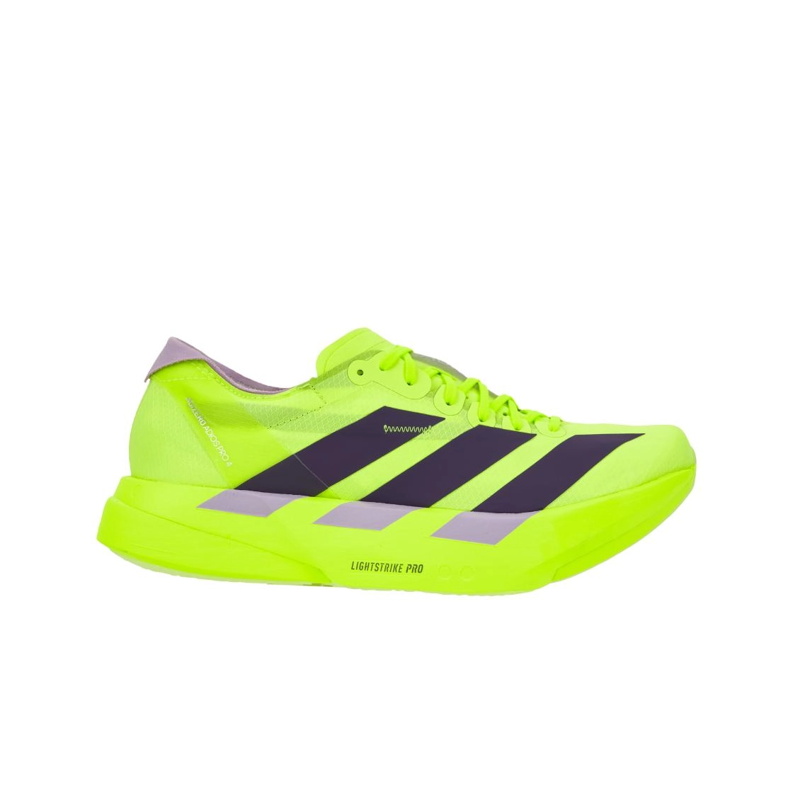 adidas Adizero Adios Pro 4 Solar Yellow Plum Herren Sneaker Aura-Pflaume Puder-Pflaume JP6623 46 yellow