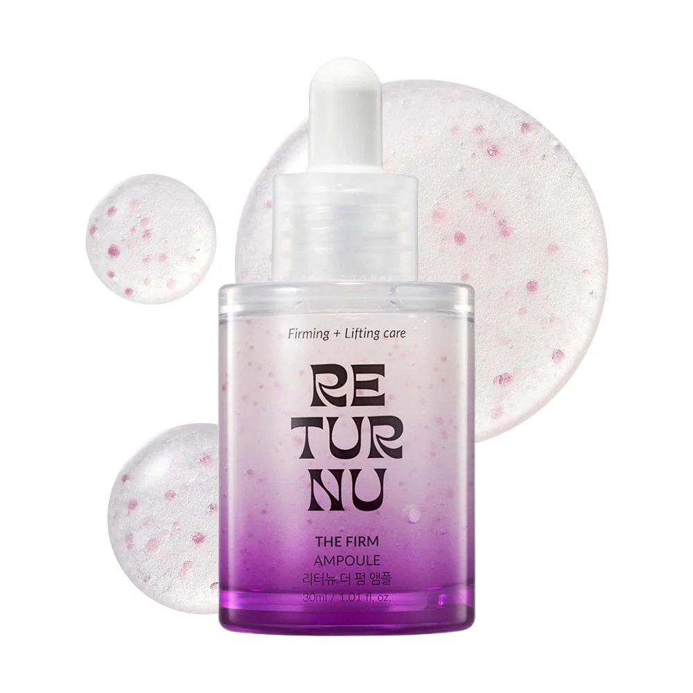 Returnu, Das Festigende, Festigend, Ampullen Behandlungs Serum, Festigend, Für das Gesicht, Für Frauen, 30 ml