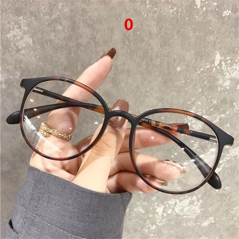 -1.0 1.5 2.0 bis 6.0 Fertige Myopie Brillen Damen Herren Vintage Runde Brillen Sehstärken-Brillen für Kurzsichtigkeit Grad Unisex gray