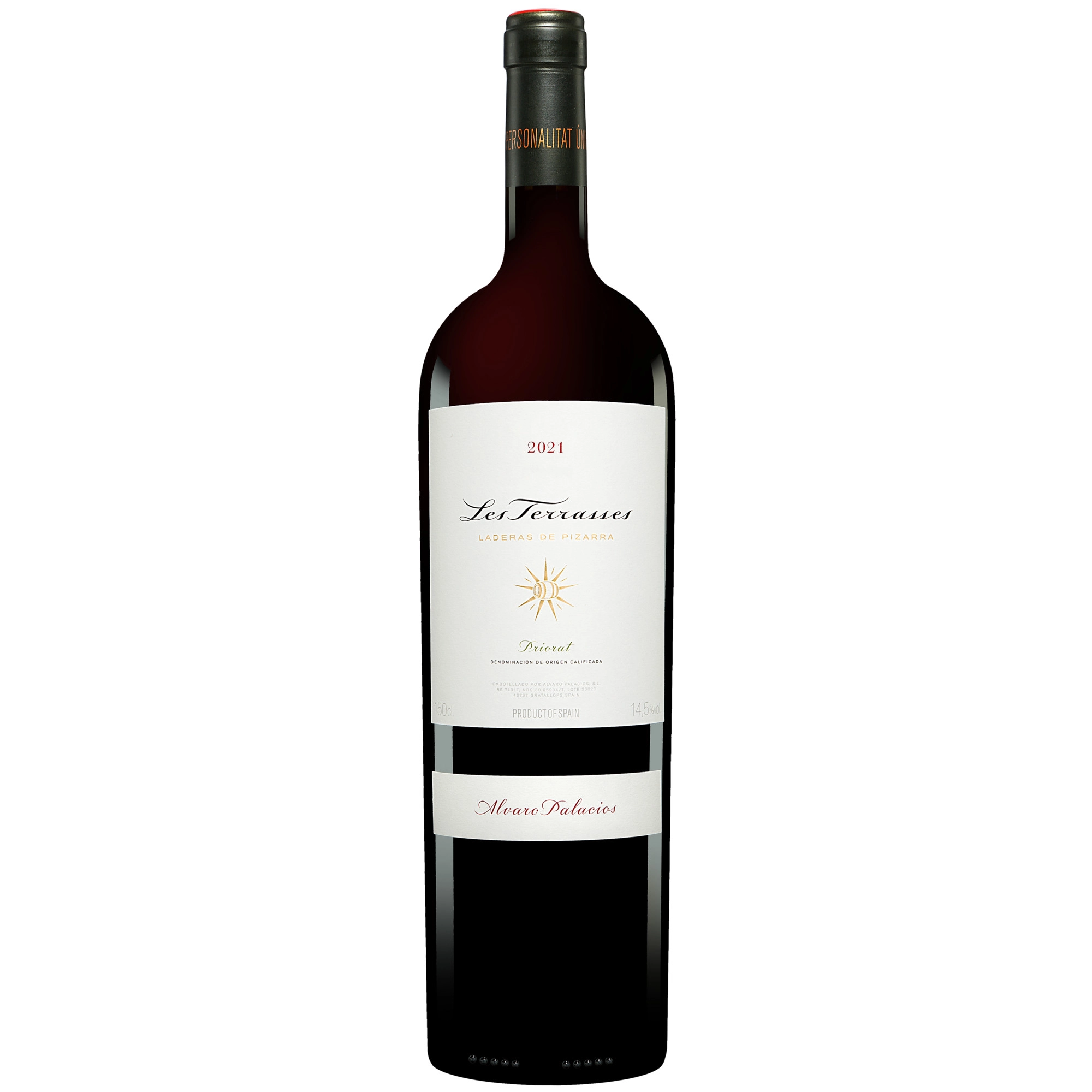 Palacios Priorat »Les Terrasses« - 1,5 L. Magnum 2022  1.5L 14.5% Vol. Rotwein Trocken aus Spanien