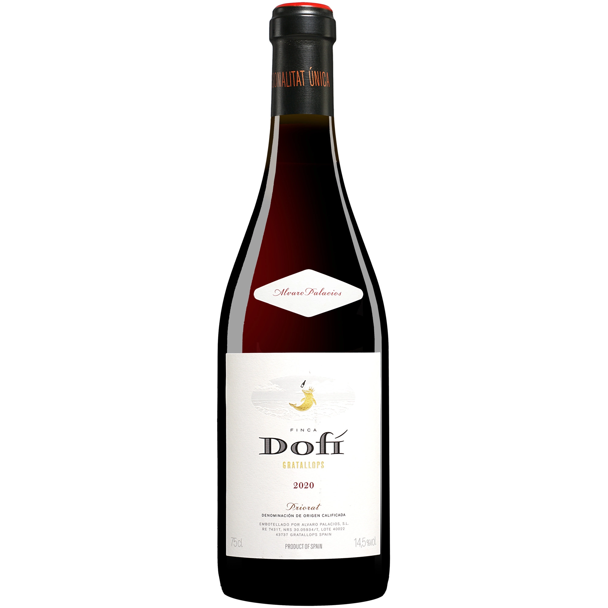 Palacios Priorat »Finca Dofí« 2020  0.75L 14.5% Vol. Rotwein Trocken aus Spanien