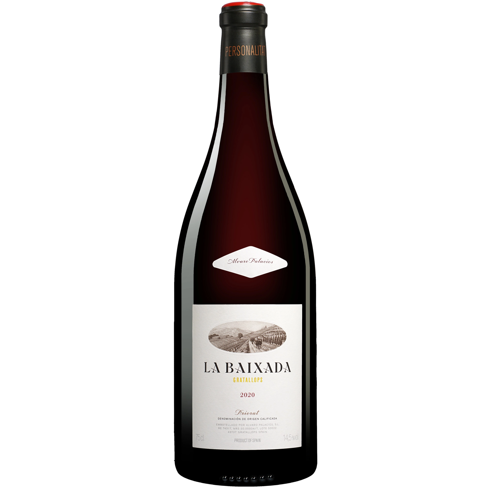 Palacios Proirat La Baixada 2020  0.75L 14.5% Vol. Rotwein Trocken aus Spanien