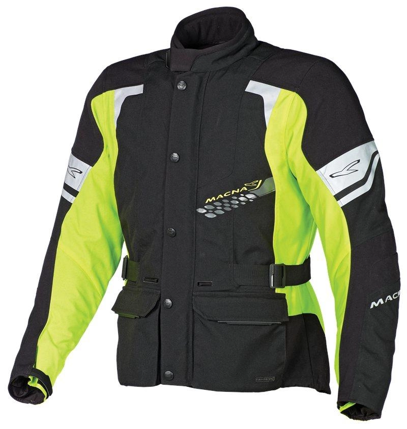 MACNA BAYO Jacke schwarz-fluo gelb S