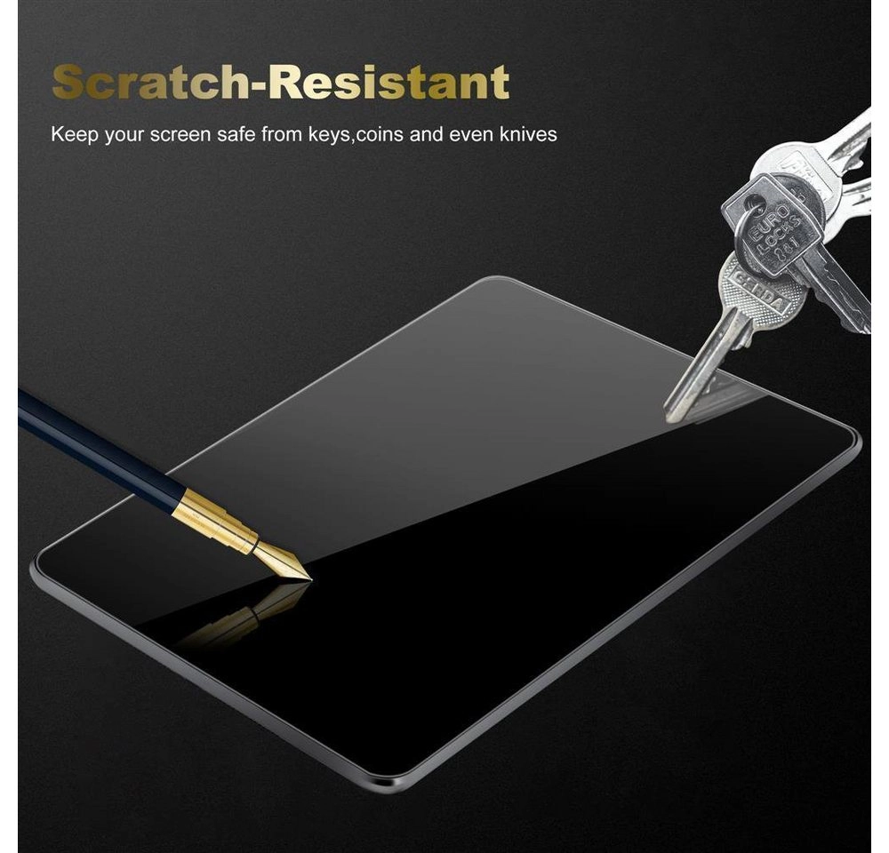 Cadorabo Panzer Folie für Kindle Paperwhite 2015 (7. Gen.) Schutzfolie in KRISTALL KLAR Gehärtetes (Tempered) Display-Schutzglas in 9H Härte mit 3D Touch Kompatibilität