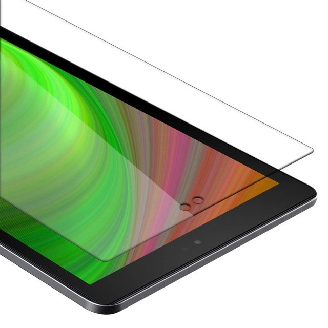 Cadorabo Panzer Folie für Kindle Fire HD 10 2017 (7. Gen.) Schutzfolie in KRISTALL KLAR Gehärtetes (Tempered) Display-Schutzglas in 9H Härte mit 3D Touch Kompatibilität