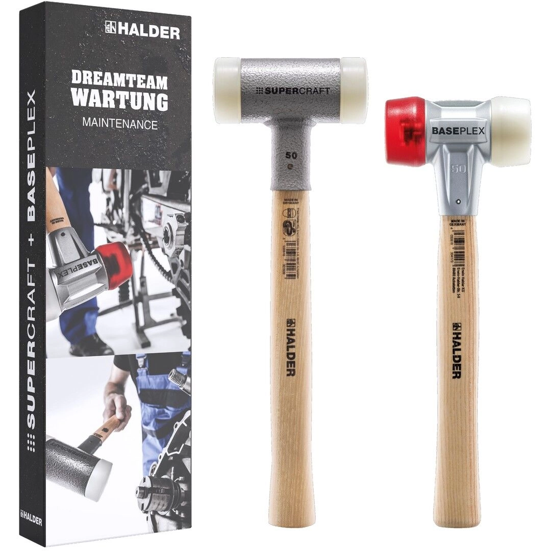 HALDER Aktionsbox Wartung SIMPLEX + BASEPLEX Schonhammer