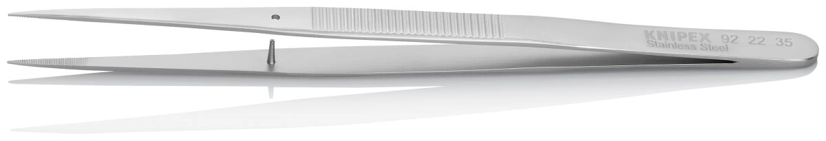 KNIPEX 92 22 35 Universalpinzette 155 mm Spitze Form aus Edelstahl