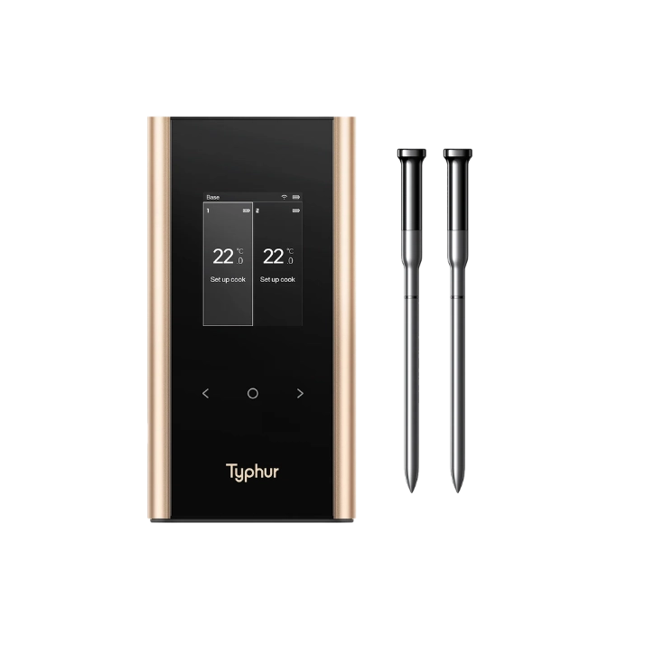 Big Green Egg Typhur Sync Gold Dual Kabelloses Fleischthermometer
