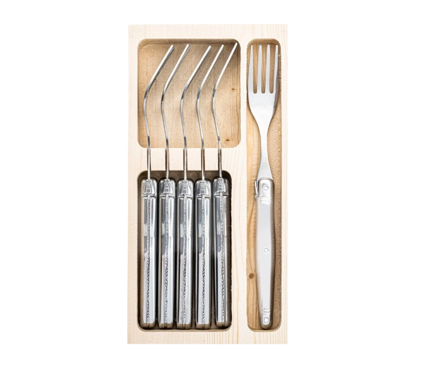 Style de Vie Laguiole Premium Line 6 Gabeln rostfreier Stahl