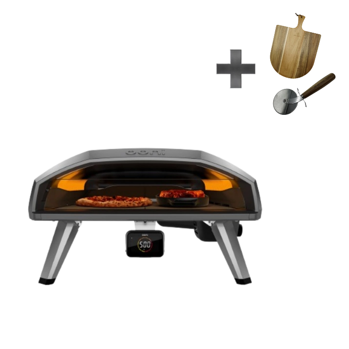ooni Koda 2 Pro inkl. Pizzaschneider und Servierbrett