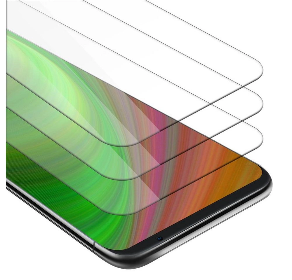 Cadorabo 3x Panzer Folie für MEIZU 16 Schutzfolie in KRISTALL KLAR 3er Pack Gehärtetes (Tempered) Display-Schutzglas in 9H Härte mit 3D Touch Kompatibilität