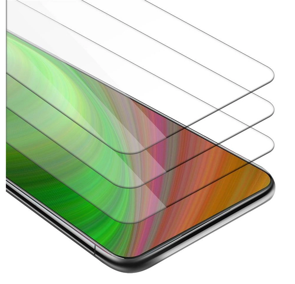 Cadorabo 3x Panzer Folie für Vivo NEX 2 Schutzfolie in KRISTALL KLAR 3er Pack Gehärtetes (Tempered) Display-Schutzglas in 9H Härte mit 3D Touch Kompatibilität