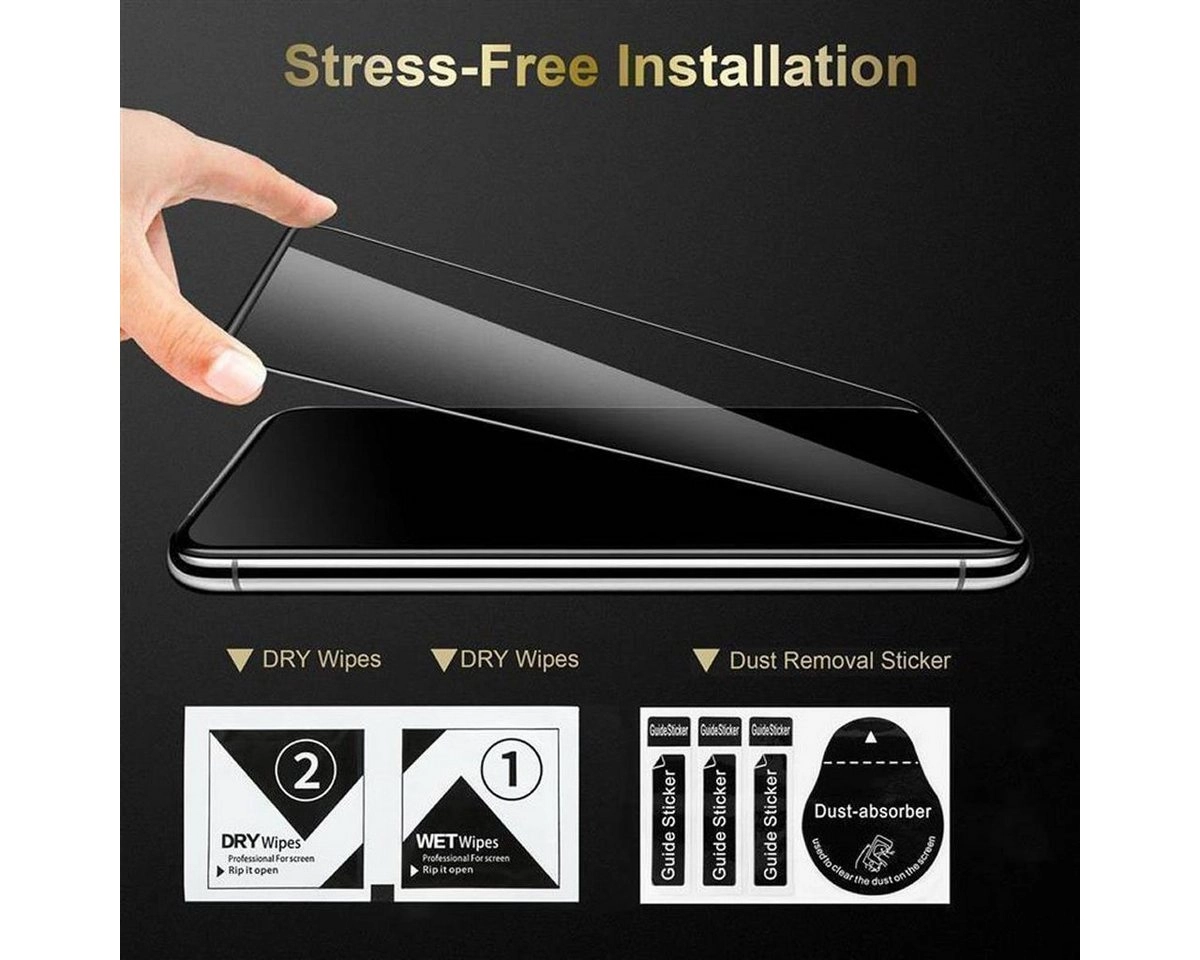 Cadorabo Panzer Folie für Huawei P SMART PLUS Schutzfolie in KRISTALL KLAR Gehärtetes (Tempered) Display-Schutzglas in 9H Härte mit 3D Touch (RETAIL PACKAGING)