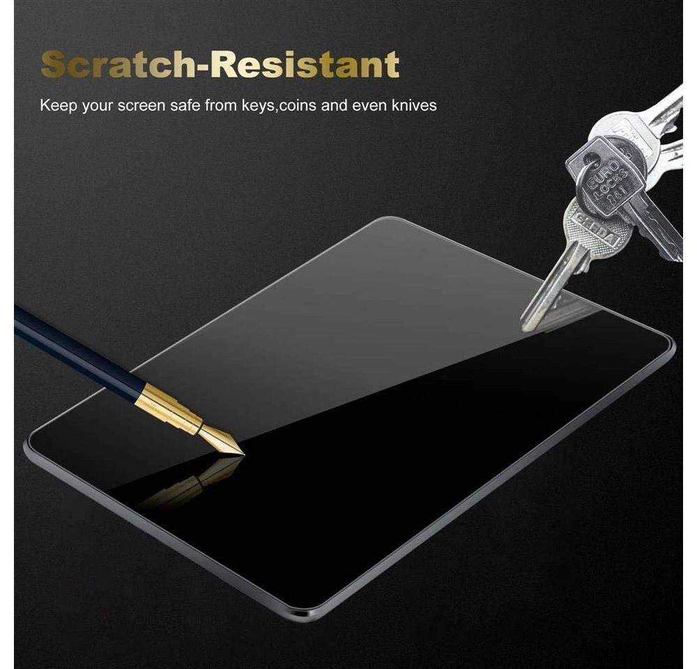 Cadorabo 3x Panzer Folie für Apple iPad Mini / Mini 2 / Mini 3 Schutzfolie in KRISTALL KLAR 3er Pack Gehärtetes (Tempered) Display-Schutzglas in 9H Härte mit 3D Touch Kompatibilität