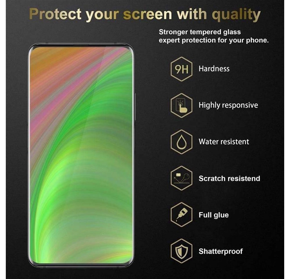 Cadorabo Panzer Folie für ZTE Nubia Z20 Schutzfolie in KRISTALL KLAR Gehärtetes (Tempered) Display-Schutzglas in 9H Härte mit 3D Touch Kompatibilität
