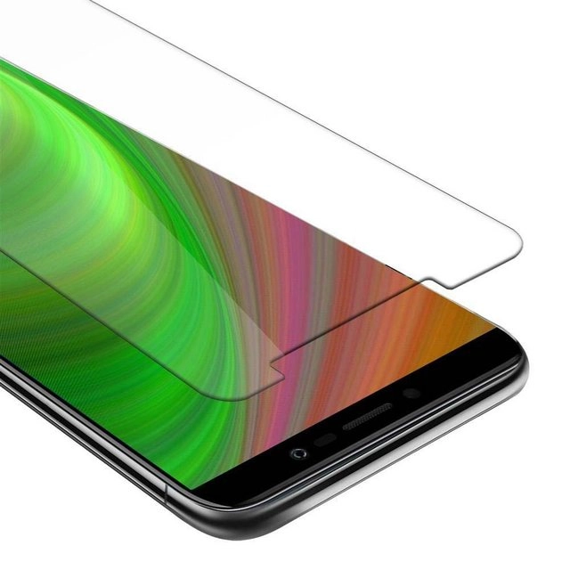 Cadorabo Panzer Folie für WIKO Y80 Schutzfolie in KRISTALL KLAR Gehärtetes (Tempered) Display-Schutzglas in 9H Härte mit 3D Touch Kompatibilität
