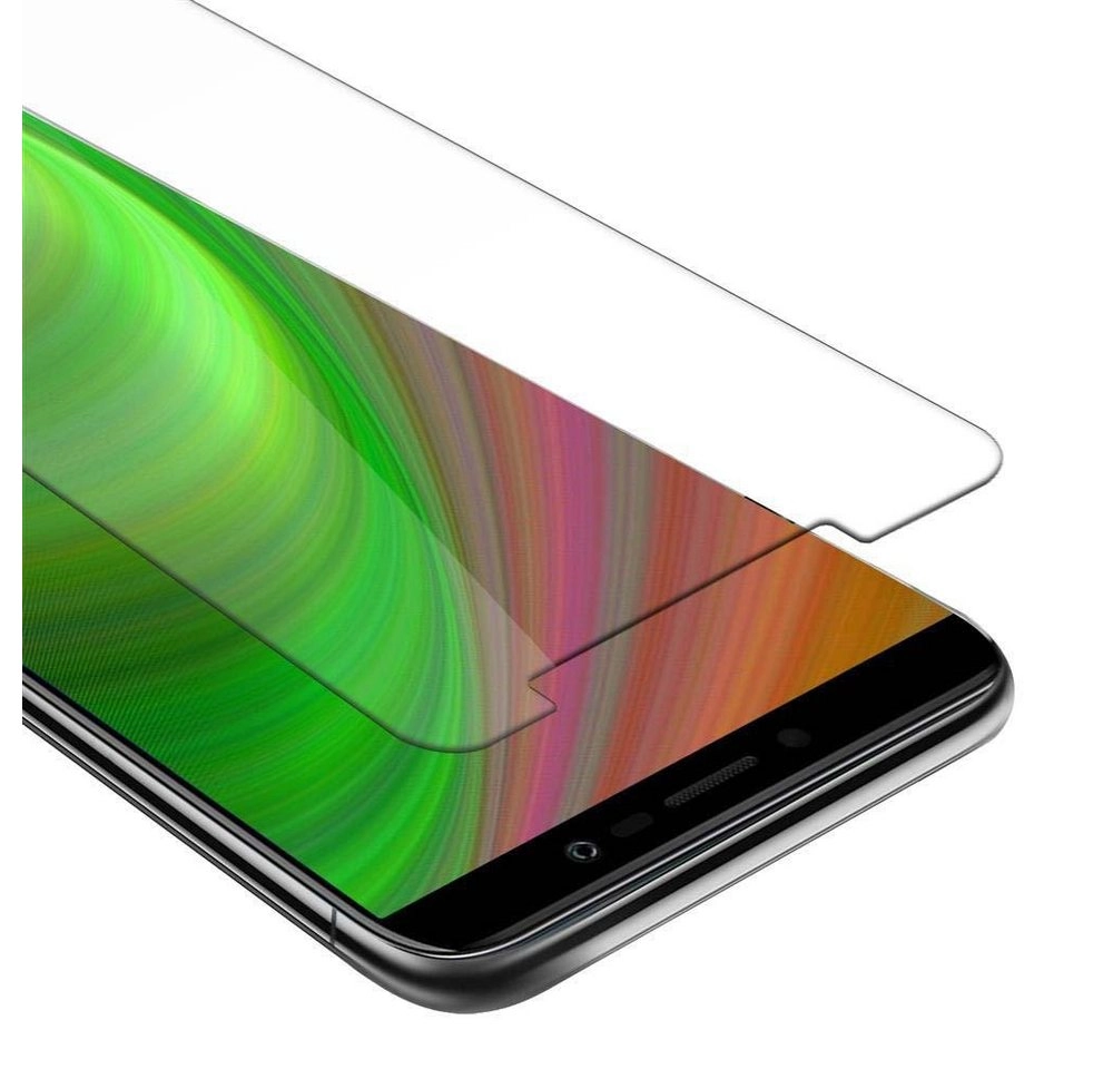 Cadorabo Panzer Folie für WIKO Y80 Schutzfolie in KRISTALL KLAR Gehärtetes (Tempered) Display-Schutzglas in 9H Härte mit 3D Touch Kompatibilität