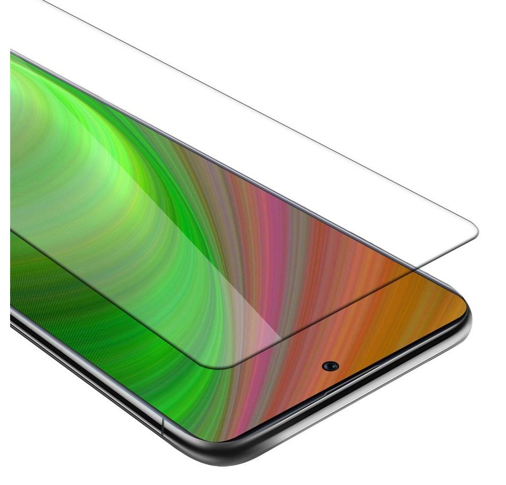 Cadorabo Panzer Folie für Samsung Galaxy A71 Schutzfolie in KRISTALL KLAR Gehärtetes (Tempered) Display-Schutzglas in 9H Härte mit 3D Touch Kompatibilität