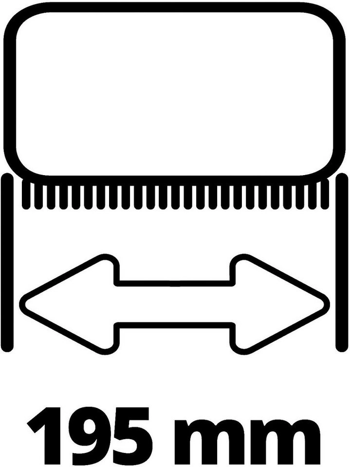 Reinigungsbürsten-Set »SOFT«, Einhell, (3-tlg), Zubehör für Akku-Oberflächenbürste »Picobella«, für Holz und Kunstrasen