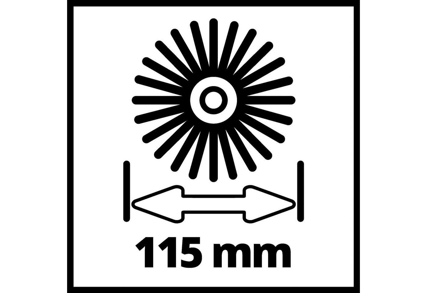 Reinigungsbürste, Einhell, für Akku-Oberflächenbürste PICOBELLA