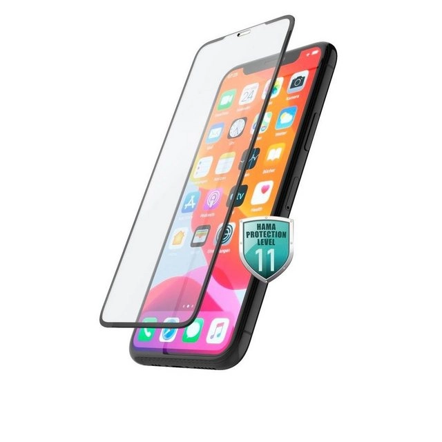 Hama »3D-Full-Screen-Schutzglas f. Apple iPhone XS Max/11 Pro Max Glas, Schutz, Displayschutz« für Apple iPhone Xs Max/11 Pro Max, Displayschutzglas