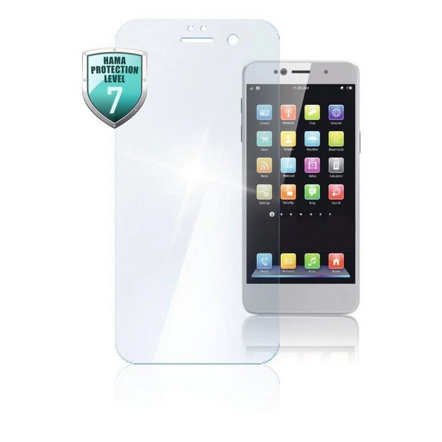 Hama »Schutzglas, Displayschutzglas für Huawei P20 Lite, Displayschutz, Schutz«, Displayschutzglas