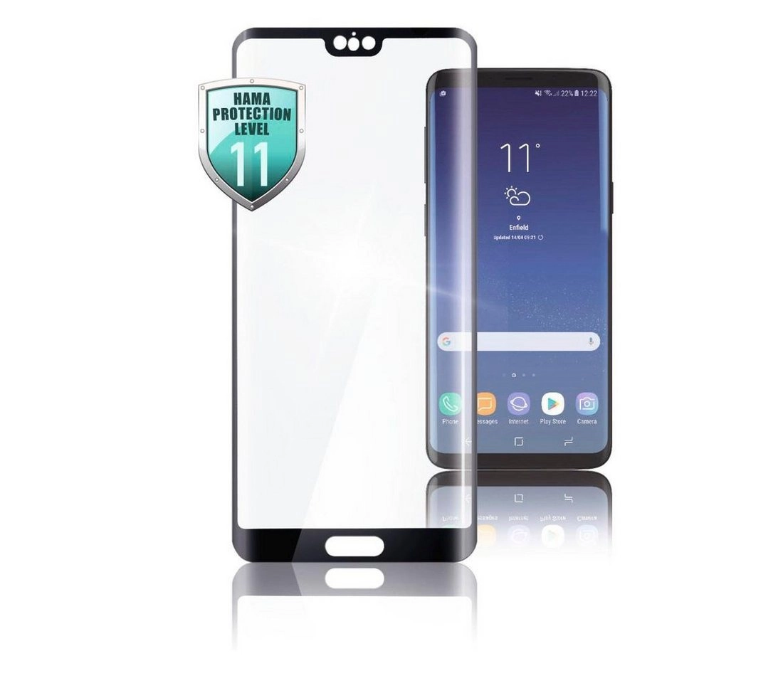 Hama »Hama 3D-Full-Screen-Schutzglas für Huawei P20 Lite, Schwarz«, Displayschutzglas
