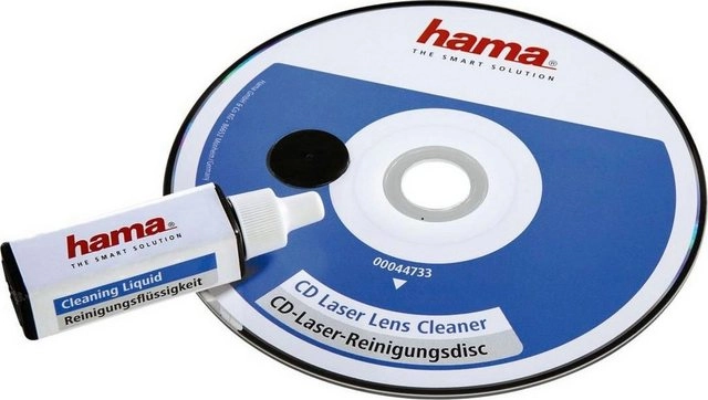 Hama Reinigungs-CD »CD-Laserreinigungsdisc + Reinigungsflüssigkeit Reinigungs-CD«